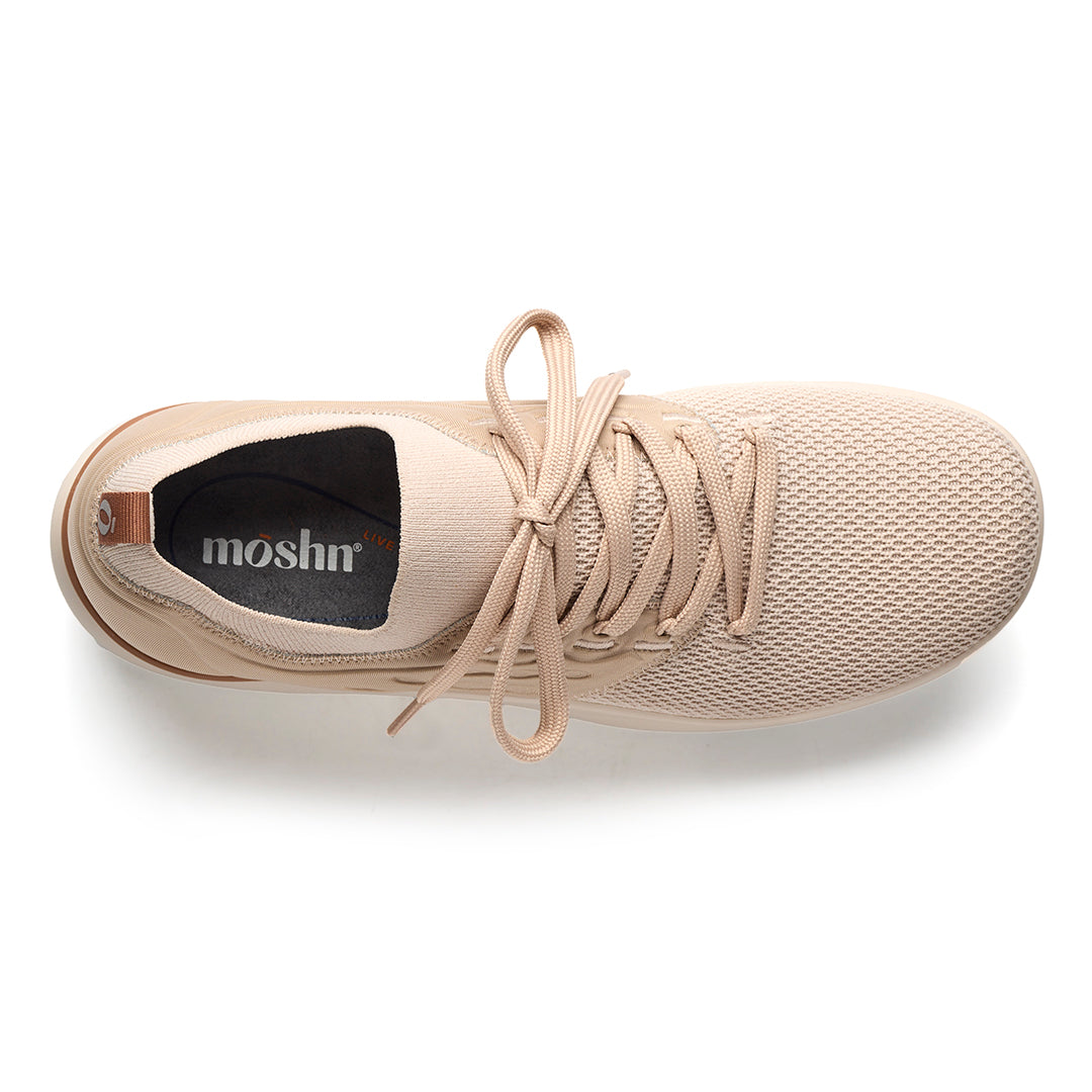 Pulse sneaker top-down view, showing the breathable SmartKnit¨ upper and cushioned TRUComfort¨ insole for all-day comfort.