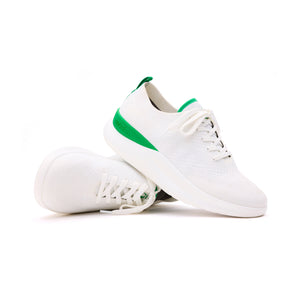 Leap wingtip shoe with a sleek design, featuring a SmartKnit¨ water-resistant upper and Dynamic Motion Technology¨ for stability and propulsion.